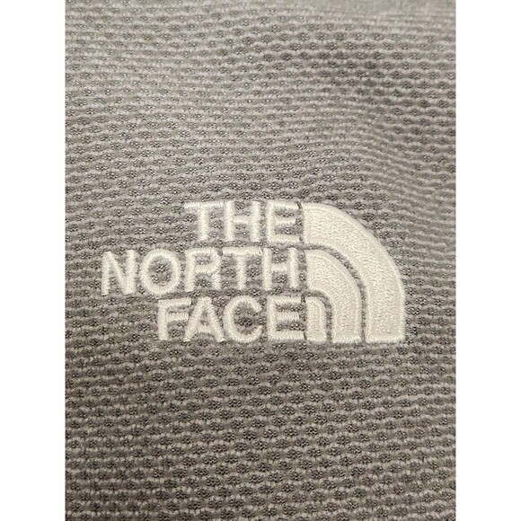 The North Face Sweatshirt Men 2XL Gray Textured Cap Rock 1/2 Zip Fleece Pullover - Picture 5 of 5